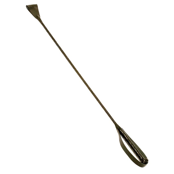 Leather Braided Riding Crop