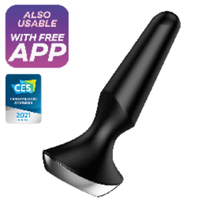 SATISFYER App Enabled Plug-ilicious 2 - Vibrating Butt Plug - AVAILABLE IN OTHER COLOURS