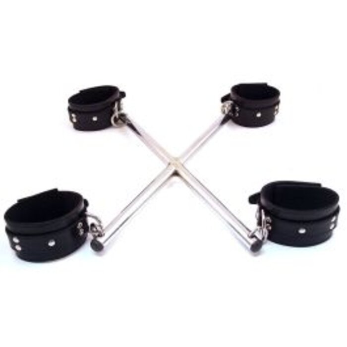 Leather Rod Hog Tie - Black