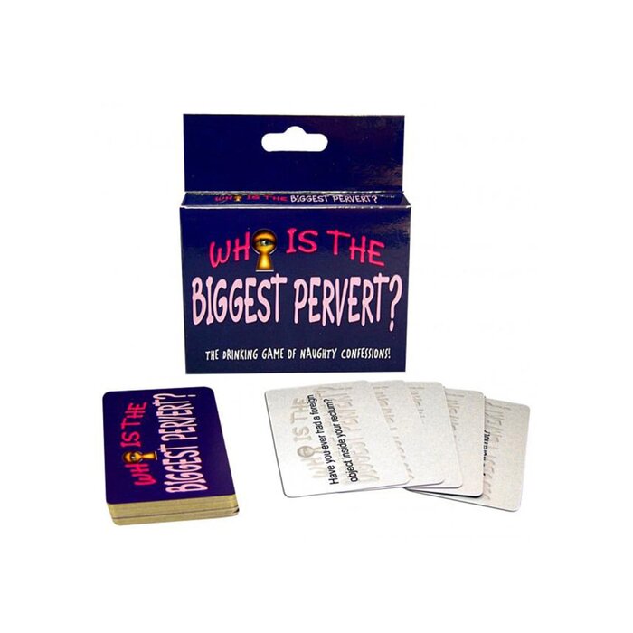 Who Is the Biggest Pervert? - Card Game