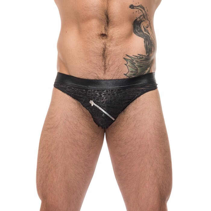 Briefs with Front and Back Zip