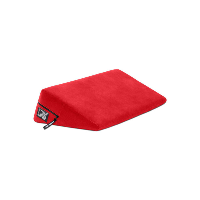 Liberator Wedge - Plus Size - Décor Velvet, Red