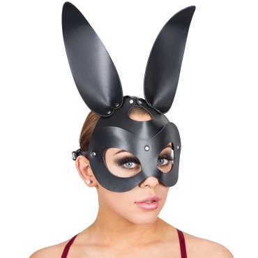 Lola Hop Faux Leather Rabbit Mask