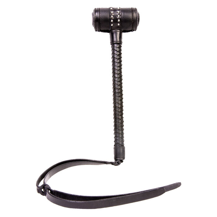 Black Padded Leather Hammer