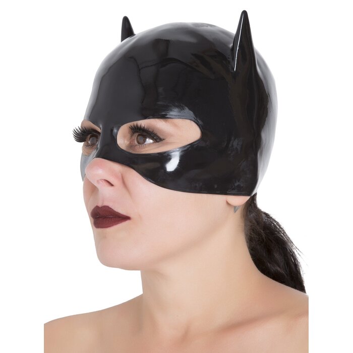 Rubber Cat Mask - One Size
