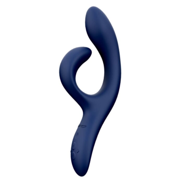 We-Vibe Nova 2 Midnight Blue App Controlled Rechargeable Rabbit Vibrator - Blue