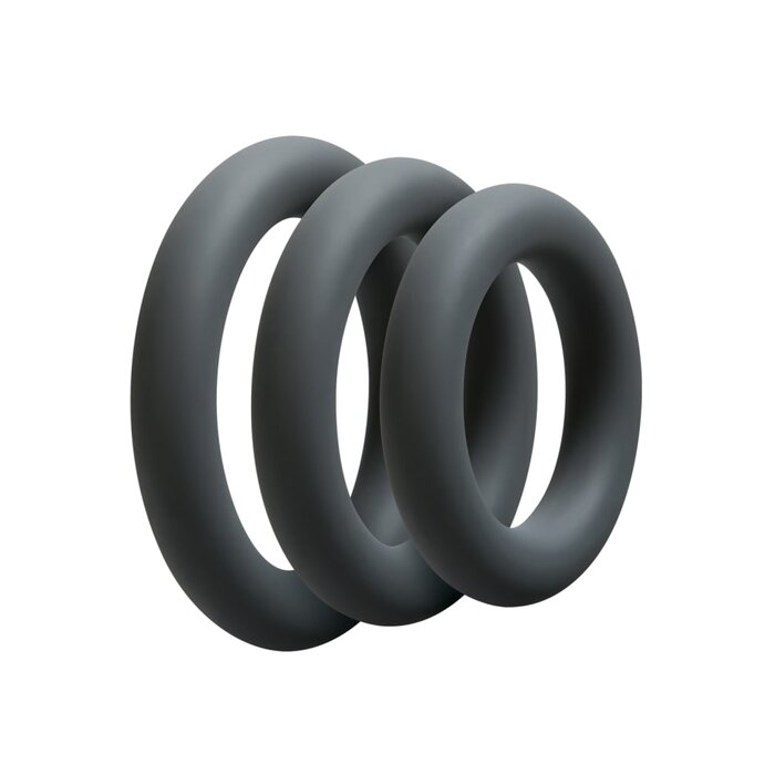 OptiMALE 3 C-Ring Set - Thick - Slate