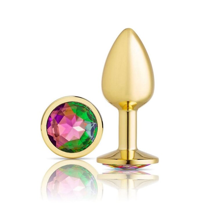 Gems Gold Anal Plug - Small