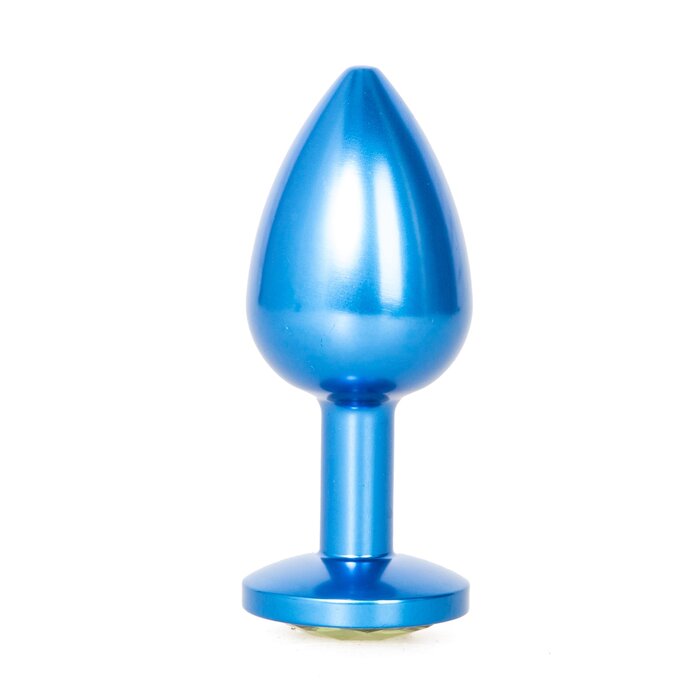 Blue Metal Butt Plug