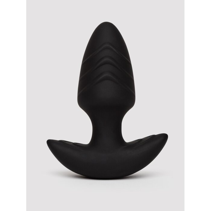 Rock Bottom Vibrating Rotating Butt Plug - Black
