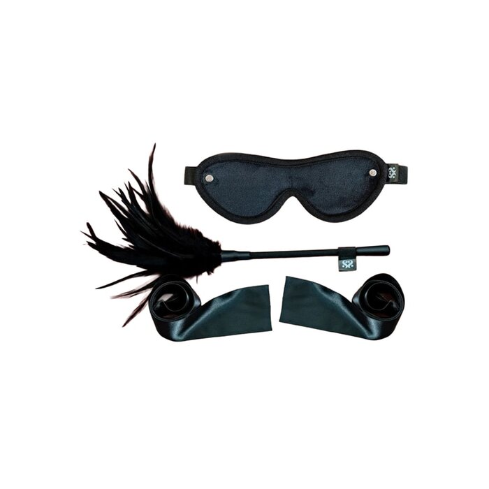 Strict Tease - 3-Piece Romantic Restraint Set for Seductive Surrender