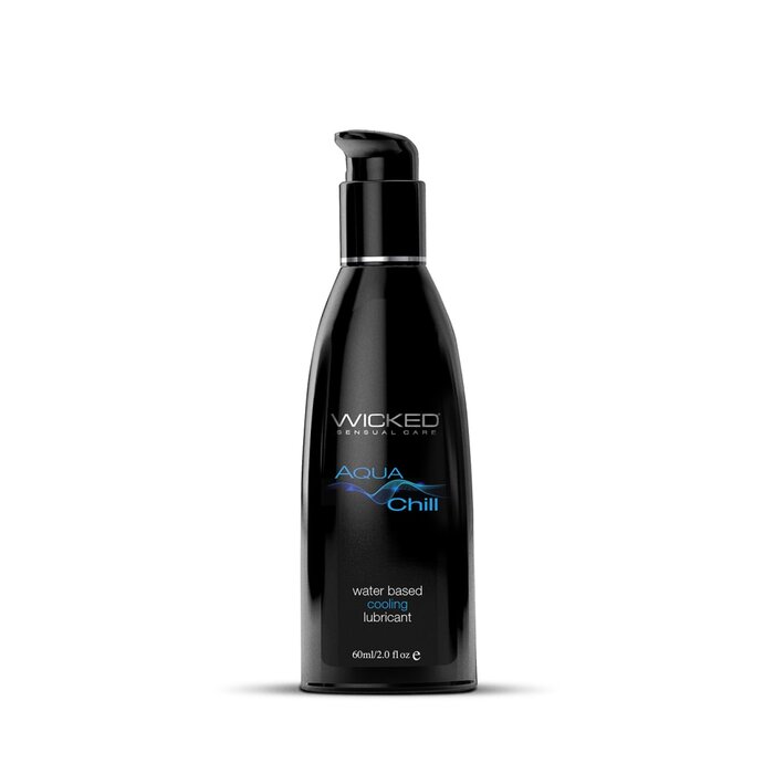 Wicked Sensual Aqua Chill Cooling Lubricant - 2 oz.