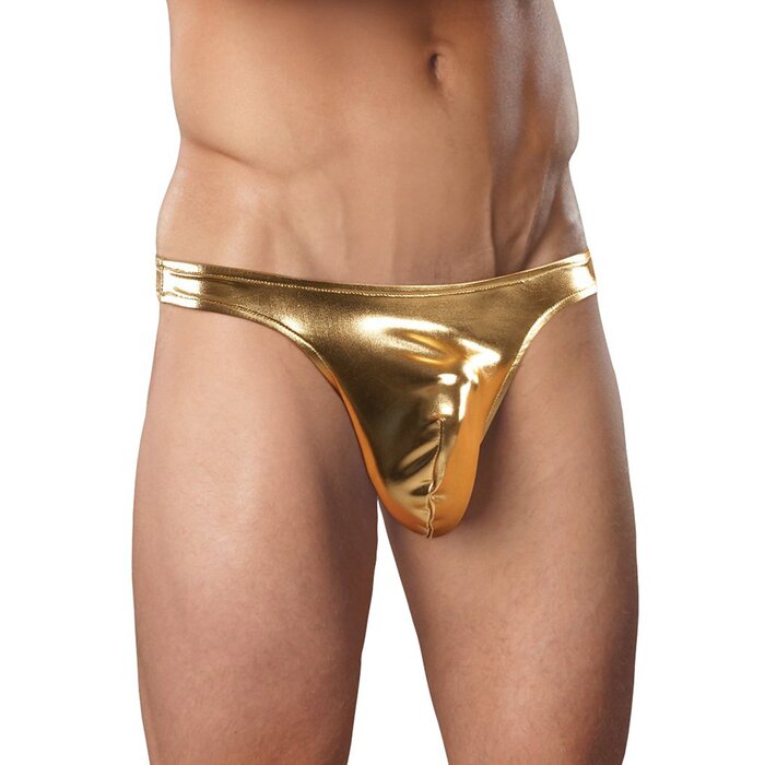 Metallic Bong Thong - Gold