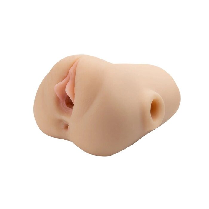 PDX Plus Double Pounder Vibrating Squeeze Stroker Light - Masturbator, Vibrating