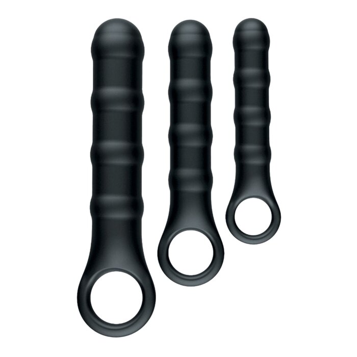 Ass-Sation Anal Wand Training Kit - Black