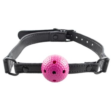 Pink Small Vented Ball Gag