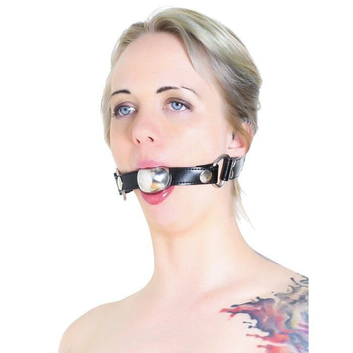 50mm Ball Gag with Leather Strap