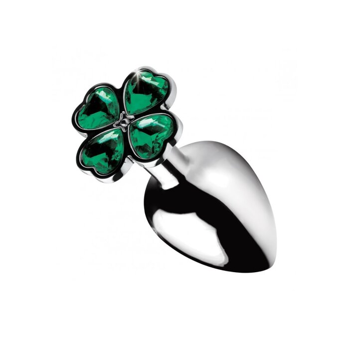 Lucky Clover Gem Anal Plug - Large