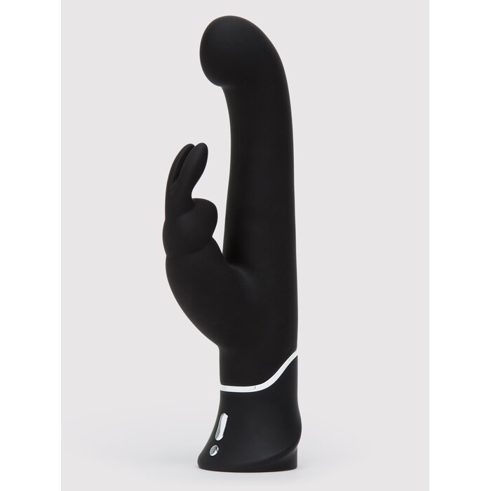 Happy Rabbit G-Spot Stroker Rechargeable Rabbit Vibrator - Black