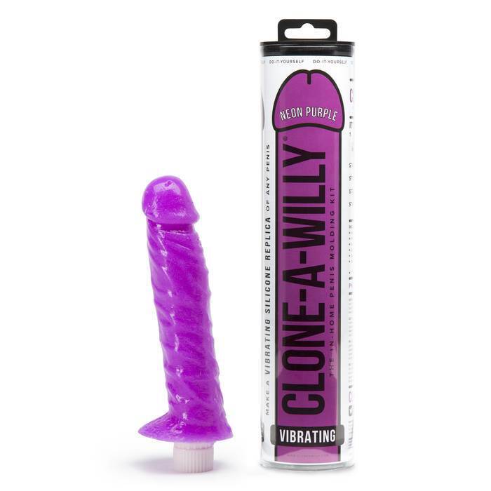 Clone-A-Willy Vibrator Moulding Kit Neon Purple