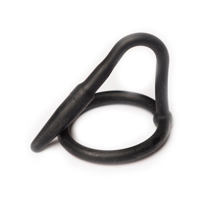 Silicone Glans Plug Black