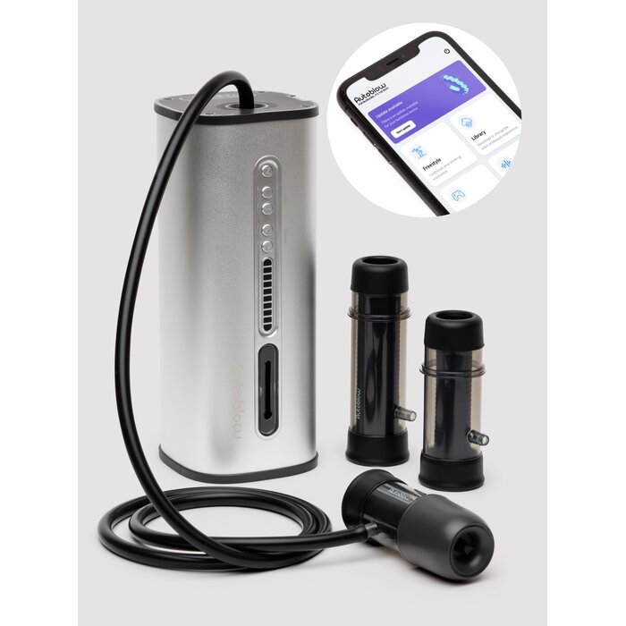 VacuGLIDE 2 by Autoblow A.I. Suction-Aided Milking Machine - Silver