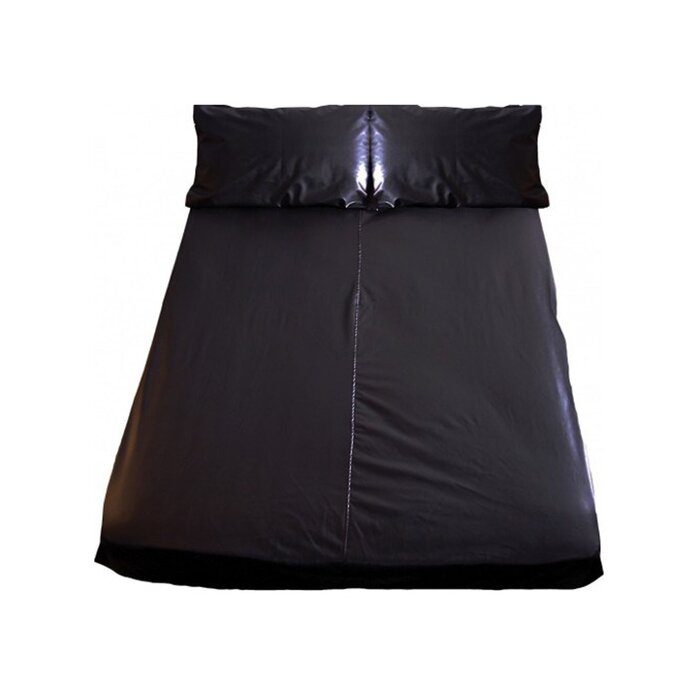 Leatherette Fitted King Size Sheet