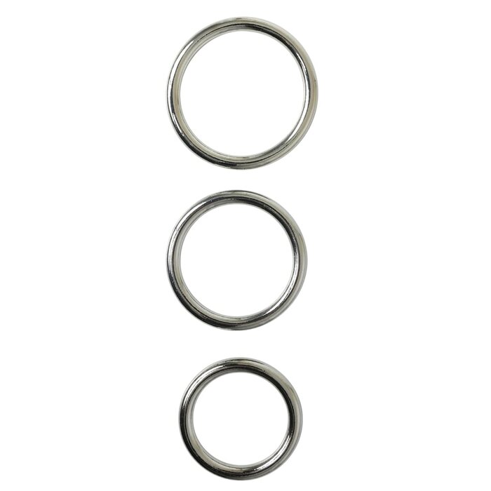 Seamless Metal O-Ring - 3 Pack