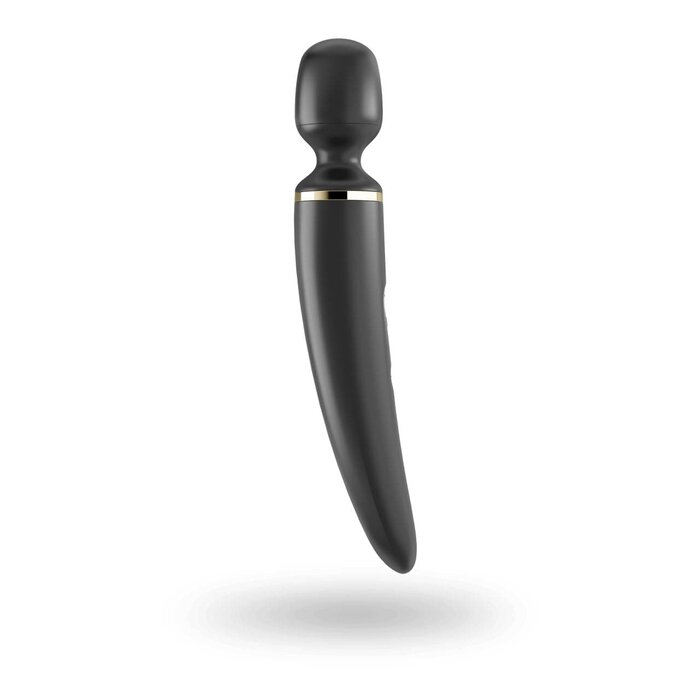 Satisfyer Wand-er Woman Black: Powerful Massage Wand for Ultimate Pleasure