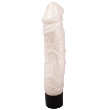 Mr Big White Multi-Speed Vibrating Dildo - 9 Inch