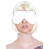 Monochrome Leather Blindfold - One Size