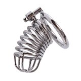 Metal Ringed Chastity Device