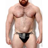 DARKROOM Silver Steel Jockstrap