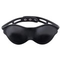 Shadow Play Black Silicone Blindfold
