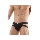Barcode Jockstrap Swim Anton - Black