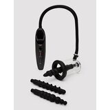 Automatic Rechargeable Rosing Pump with Interchangeable Plugs - Blue
