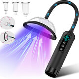 Automatic Vacuum Nipple Pump  Vagina Pussy Pump With 5 Cups Included