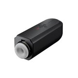 Lovense Solace App Controlled Rechargeable Thrusting Masturbator - Black