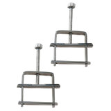 Metal Nipple Clamps with Single Screw