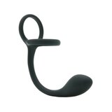 My Cock Ring with Weighted Buttplug - Black