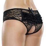 Lovehoney Crotchless Lace Ruffle-Back Knickers