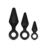 Anal Adventures Platinum - Silicone Loop Plug Kit