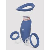 Pumped Arousing Blue Automatic Rechargeable Vulva, Clitoral, Nipple & Breast Pump - Blue