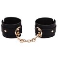 Luxe Gilded Cage Faux Leather Handcuffs