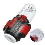 Storm Vortex Pro – Triple-Action Masturbator with 5 Water Pulse Modes, 10 Vibration Patterns  5 Rotation Levels for Dua