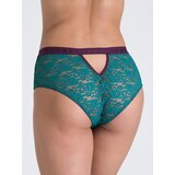 Lovehoney Mindful Teal Lace Shorts - M / L - Blue