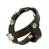 COLT Leather H Piece Divider Strap: Premium Adjustable Cock & Ball Strap for Ultimate Comfort