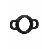 Cock Ring With Handles - Black