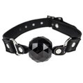Silencer Black Crystal Ball Gag