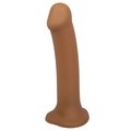 Love Sucks Natural Deep Spot Suction Dildo - SMALL